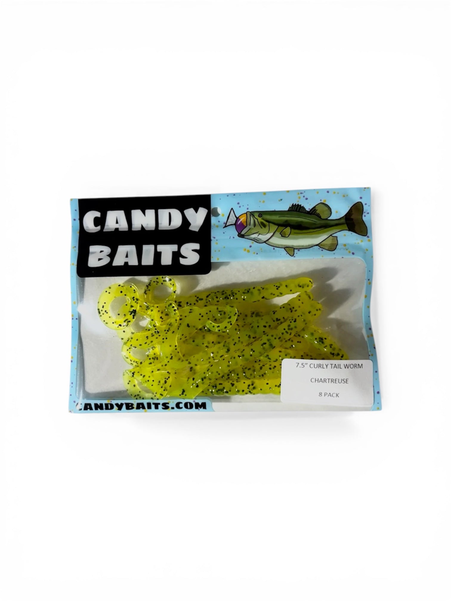 7.5 inch Curly Tail Worms