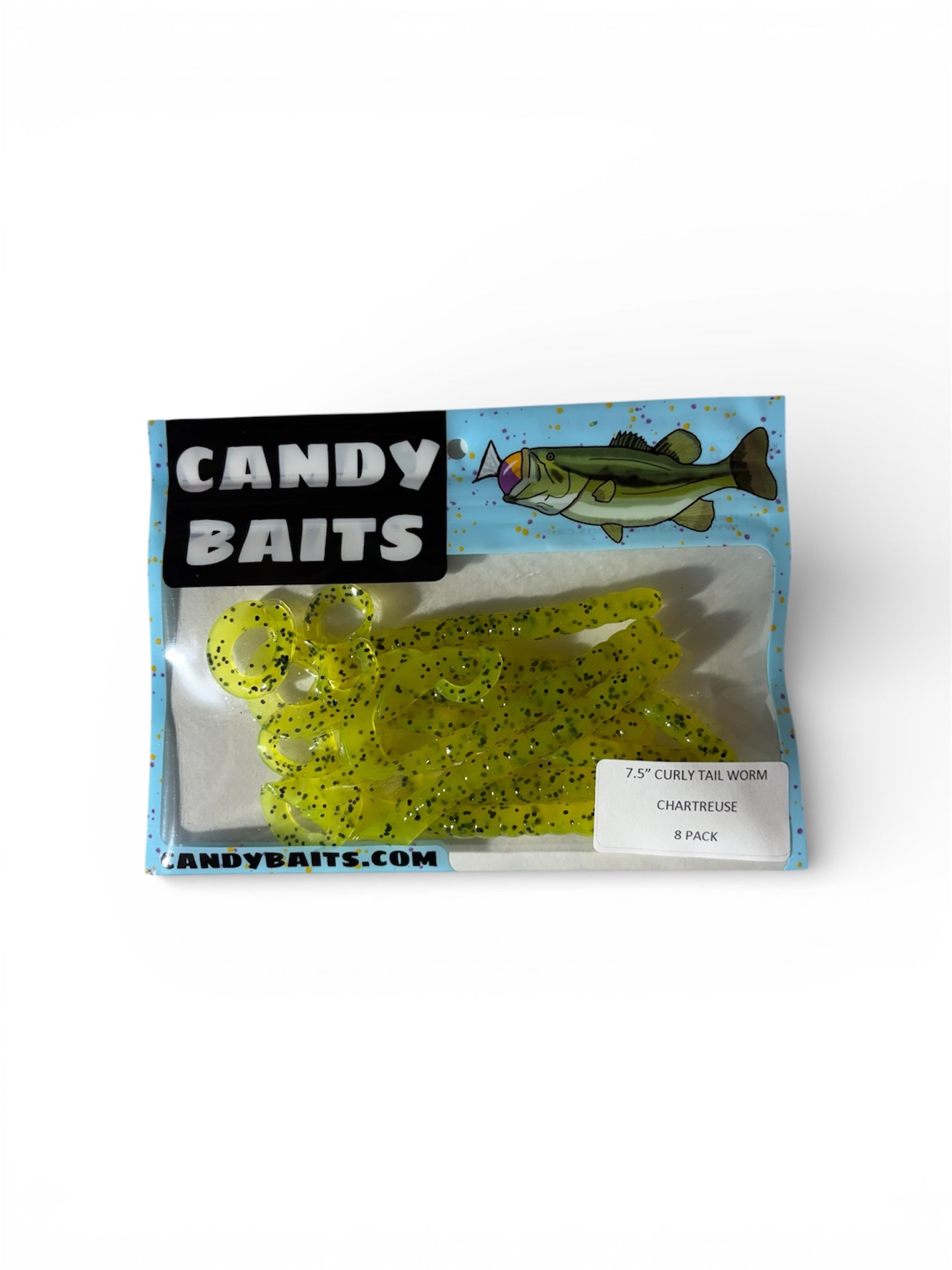 7.5 inch Curly Tail Worms