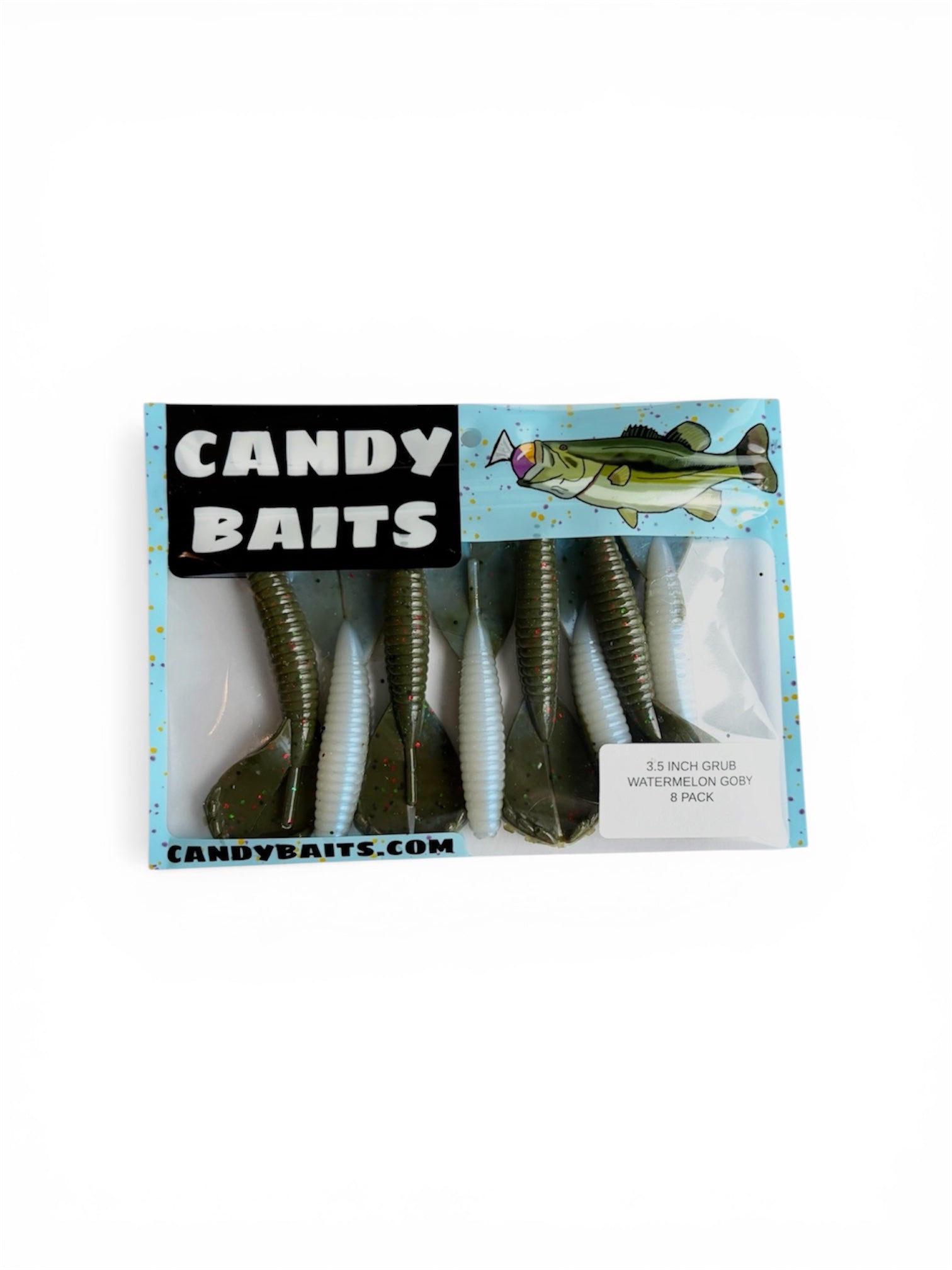 3.5 inch Grubs – Candy Baits