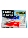 Floating Frogs: Red, White, and Blue