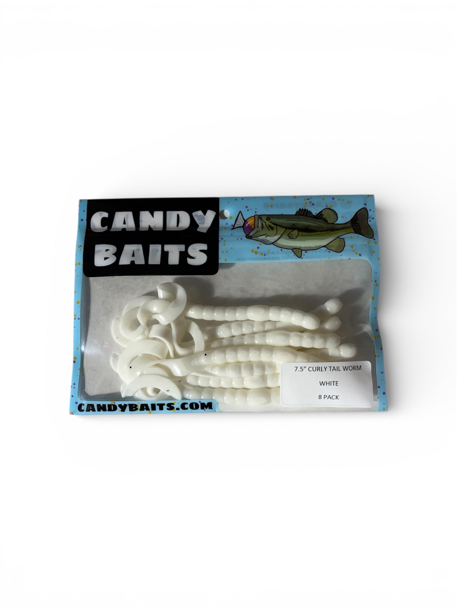 7.5 inch Curly Tail Worms