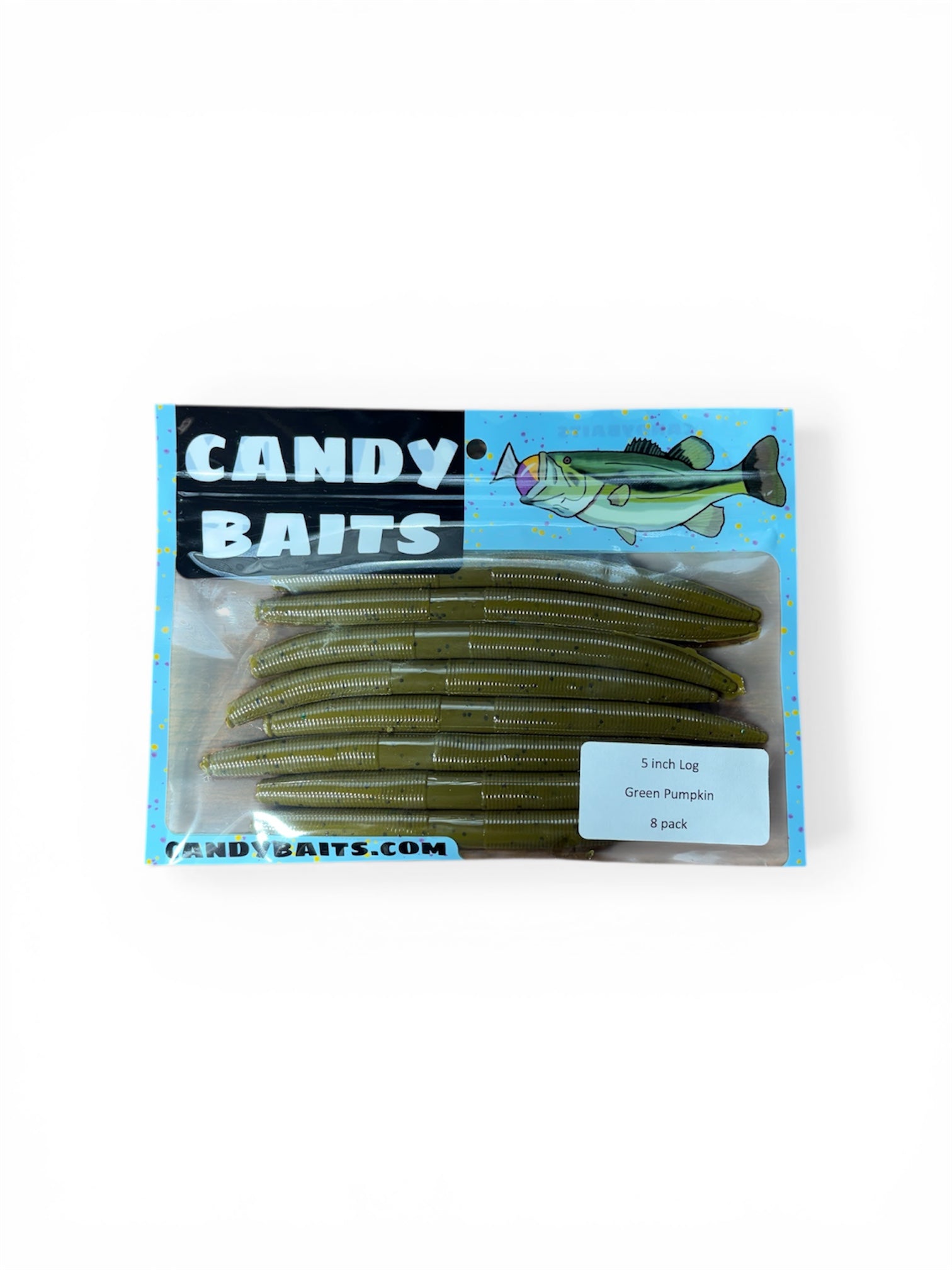 edible candy fishing lures 5 inch Logs – Candy Baits