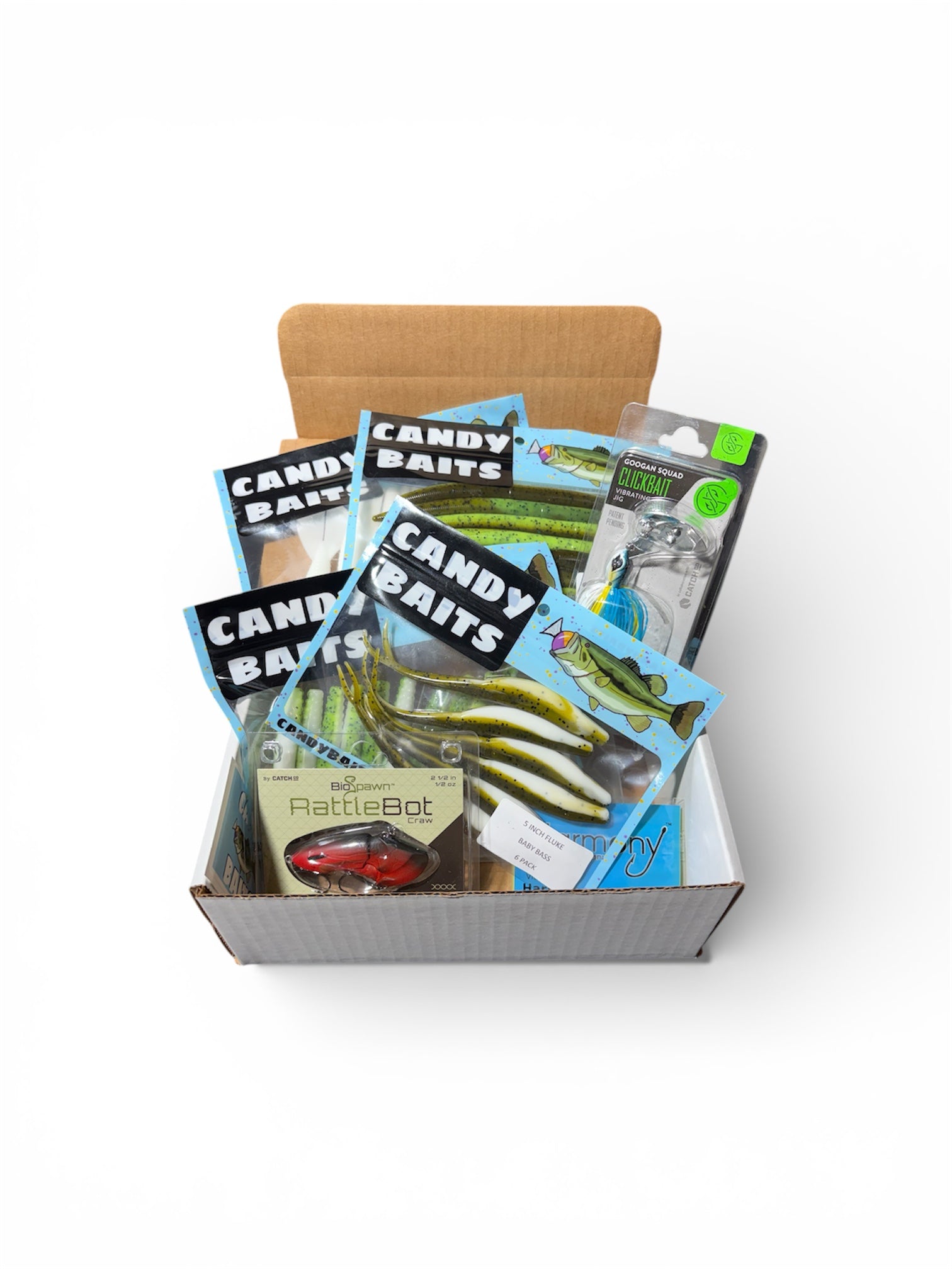 fluke monthly tackle box Candy Baits Tackle Box