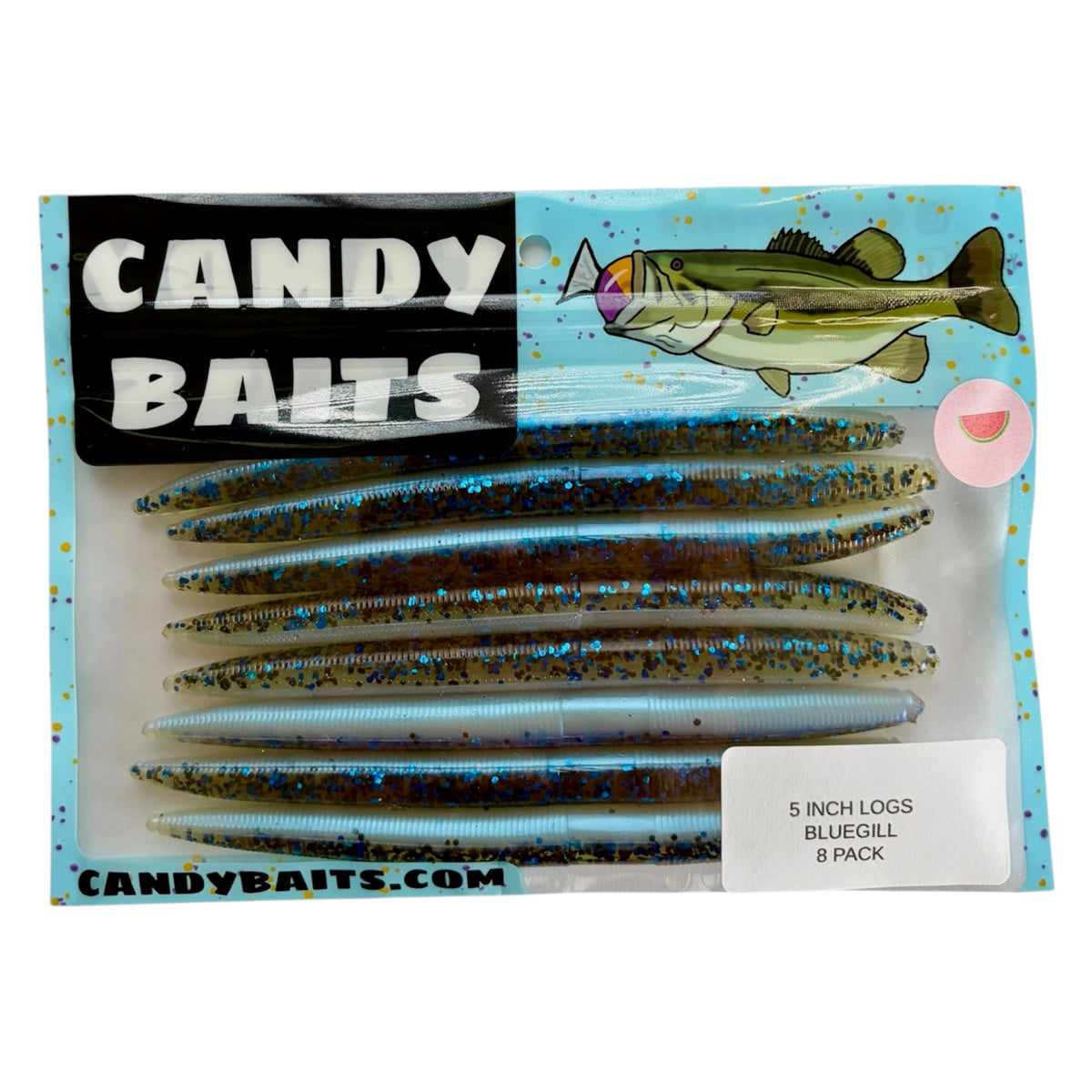 edible candy fishing lures 5 inch Logs – Baits 11wt VerPetridure Bank Fishing Rod making it a must Model:Downrigger 8' Medium 2 Piece