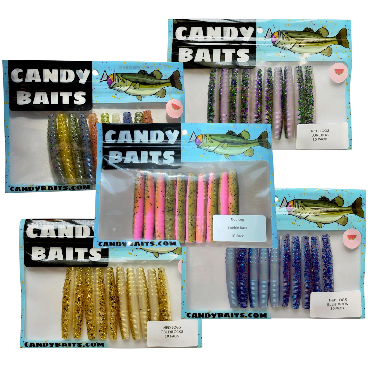 Soft Plastic Bait Bundle (NEW)