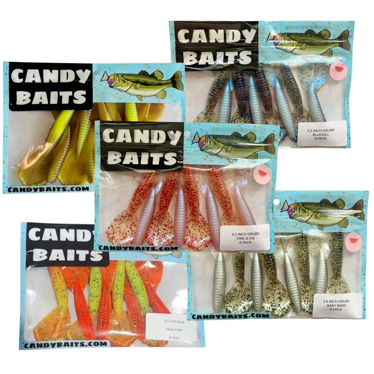 Soft Plastic Bait Bundle (NEW)